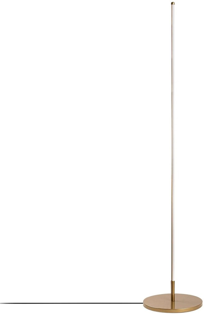 Candeeiro de Pé Only – Dourado – Diâmetro 30 cm x Altura 153 cm