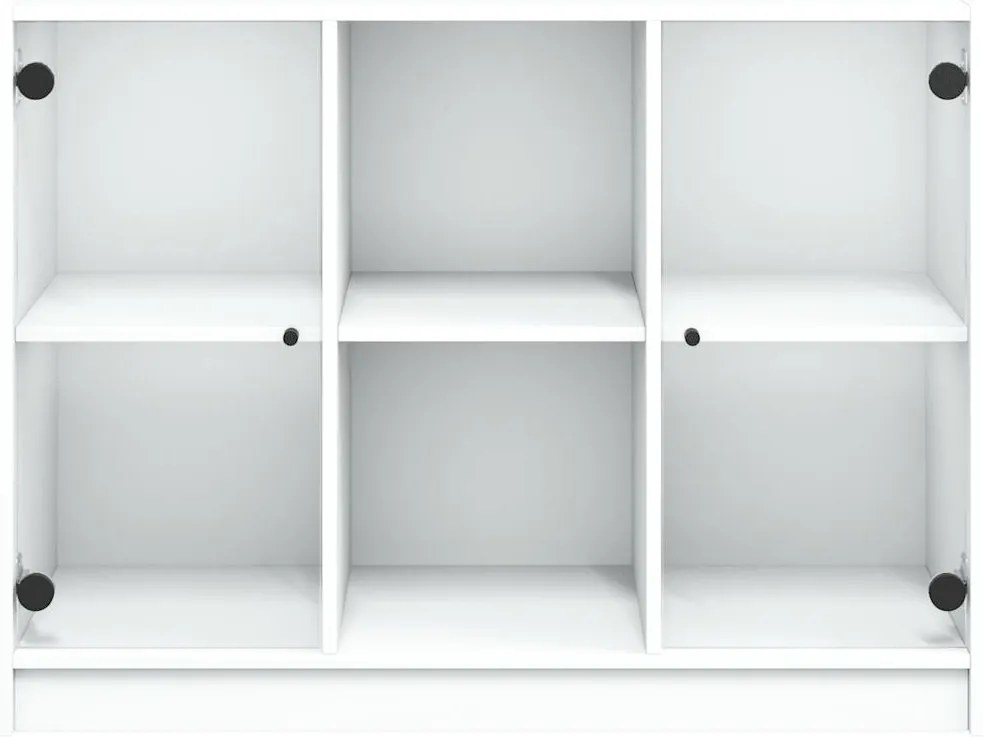 Aparador 102x37x75,5 cm derivados de madeira branco