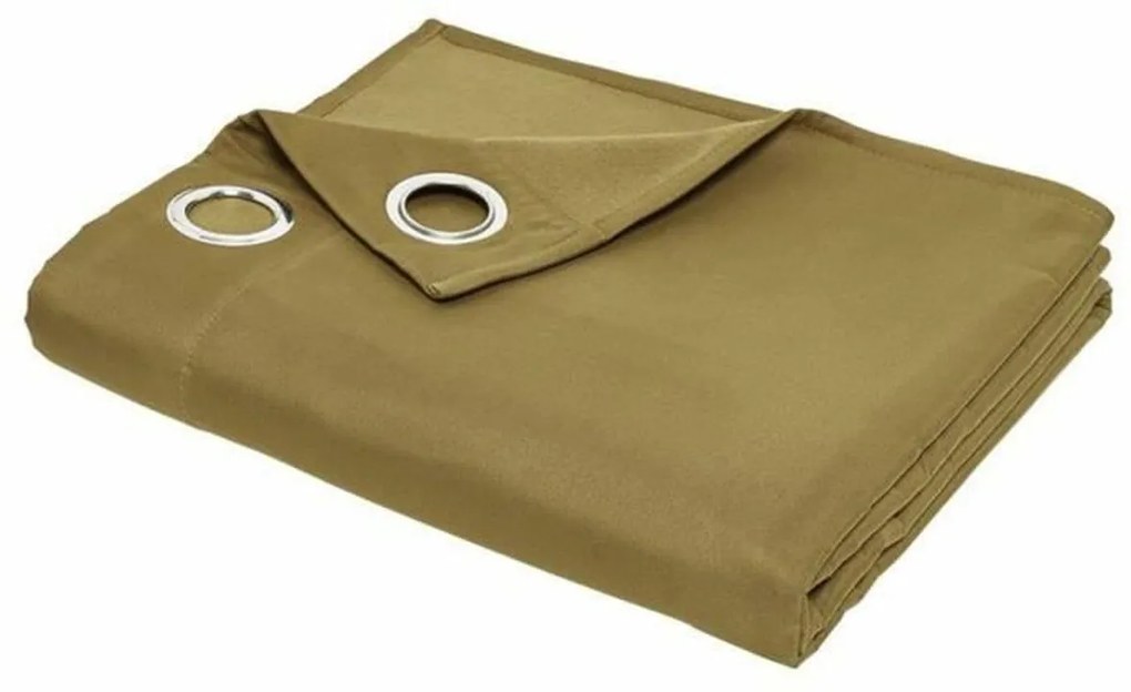 Cortina TODAY Poliéster Bronze (140 x 240 cm)