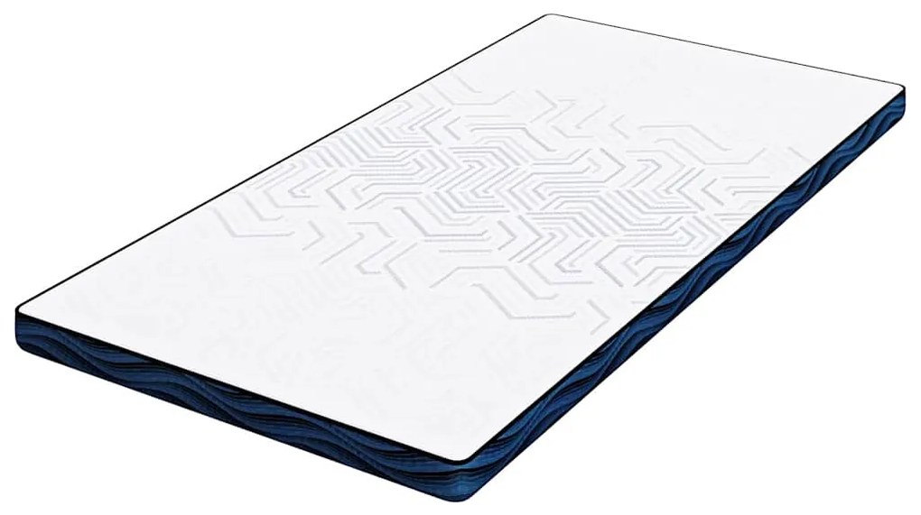 Protetores de Colchão Branco e Azul 90 x 190 cm