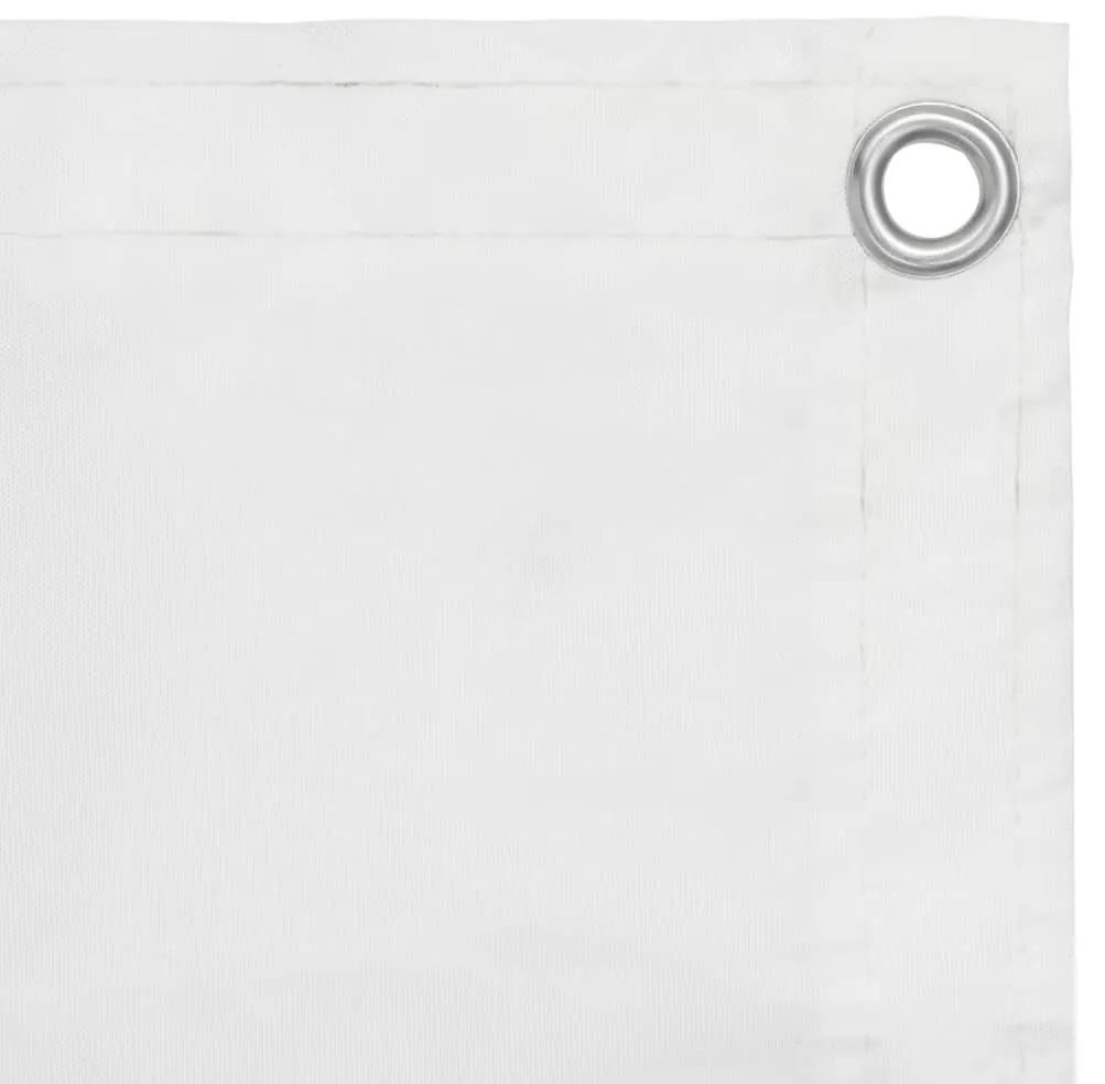 Tela de varanda 75x300 cm tecido Oxford branco