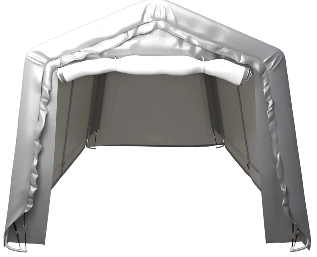 Tenda de armazenamento 300x900 cm aço cinzento