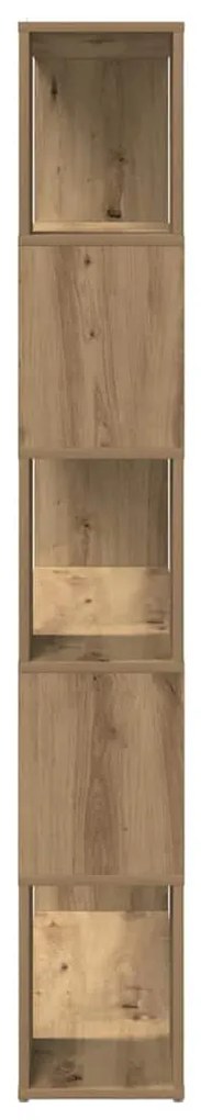 Armário/divisória de quarto carvalho artesanal 100x24x155 cm