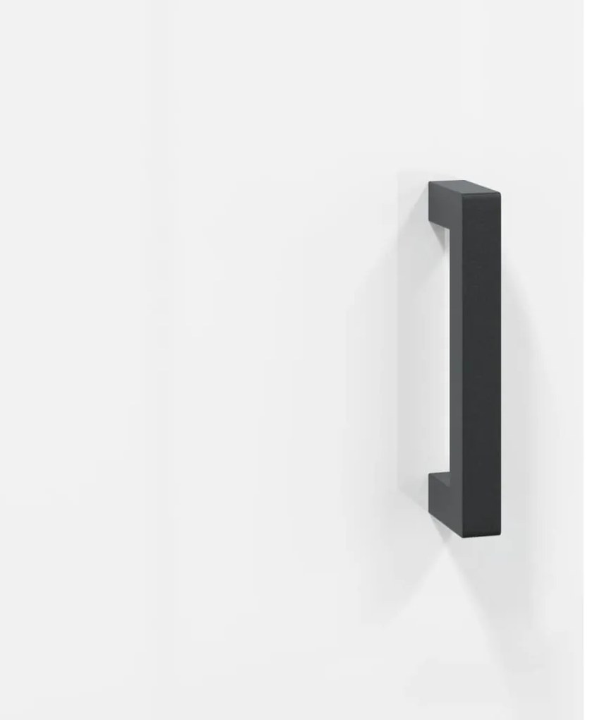 Aparador alto 69,5x31x115 cm derivados madeira branco brilhante