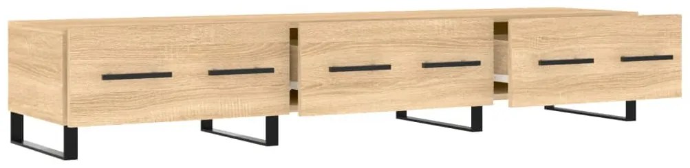 Móvel de TV 150x36x30 cm derivados de madeira carvalho sonoma