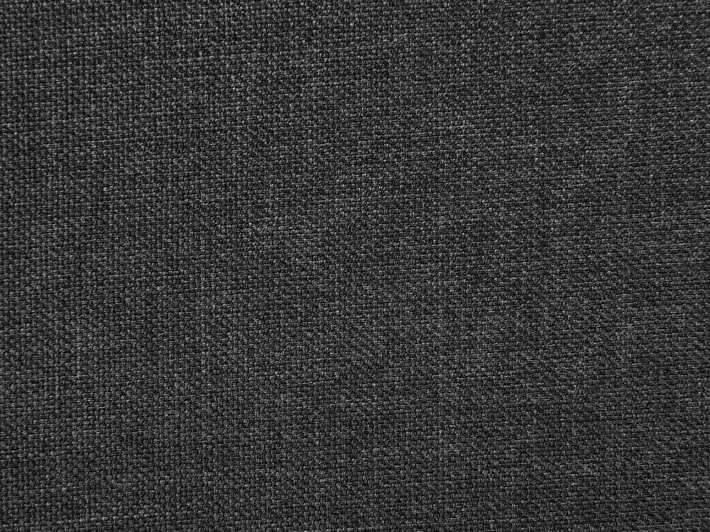 Cama dupla em tecido cinzento escuro 90 x 200 cm LIBOURNE Beliani