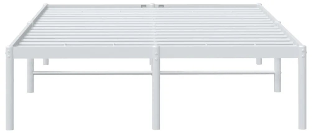 Estrutura de cama de metal 120x190 cm branco