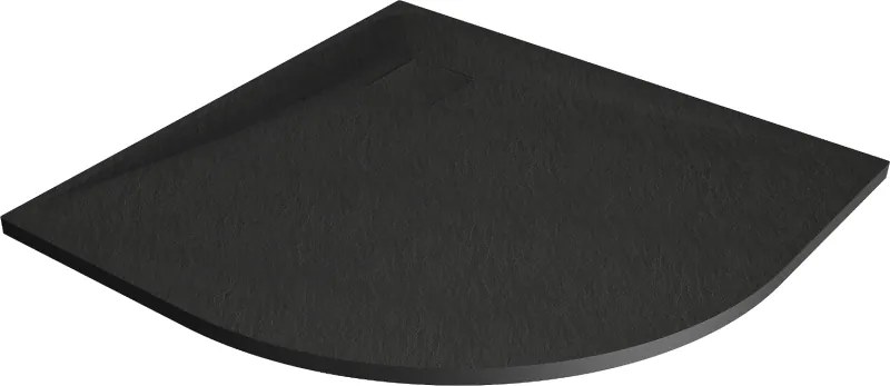 Mexen Bert base de duche semicircular SMC 80 x 80 cm, preto - 4KR708080