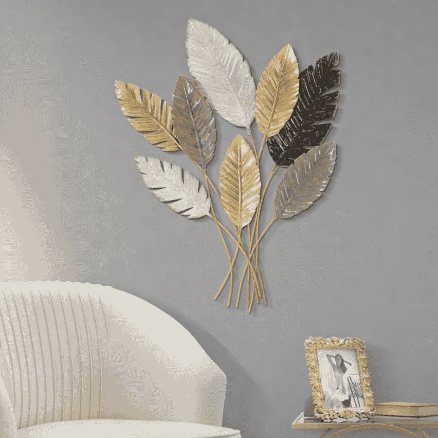 DECORAÇÃO DE PAREDE PALMY 73X6X93 CM MULTICOLORIDO