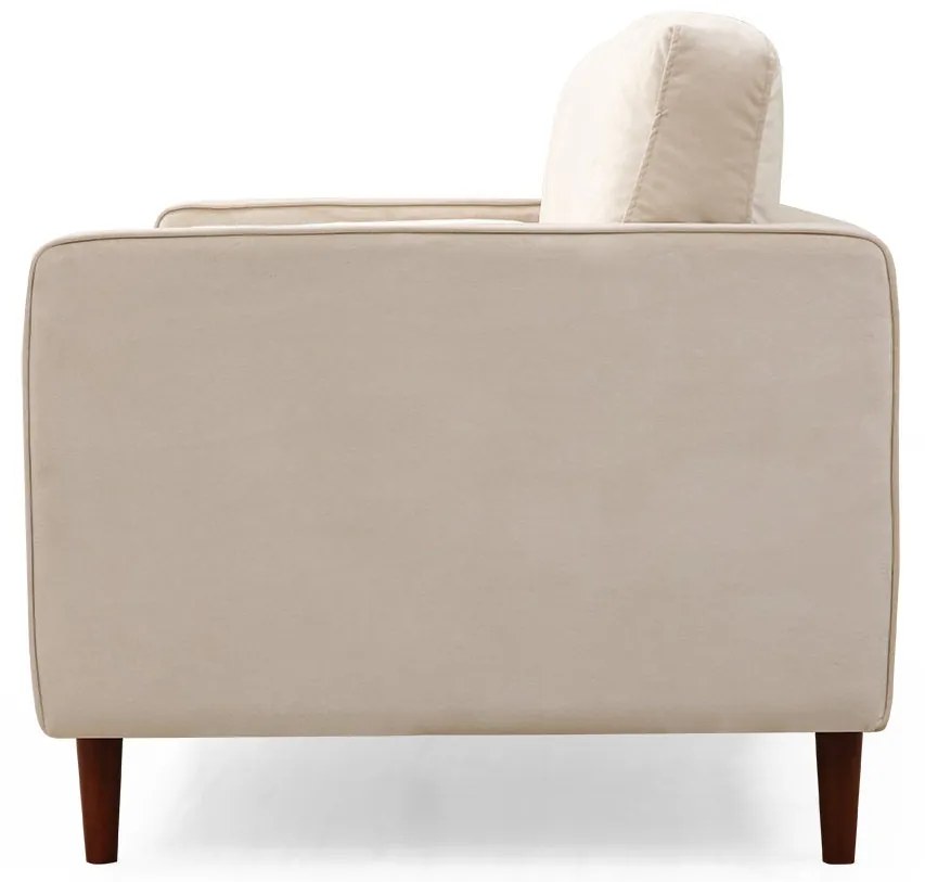 Sofá de 2 Lugares Rome – Bege – 175 x 90 x 70 cm