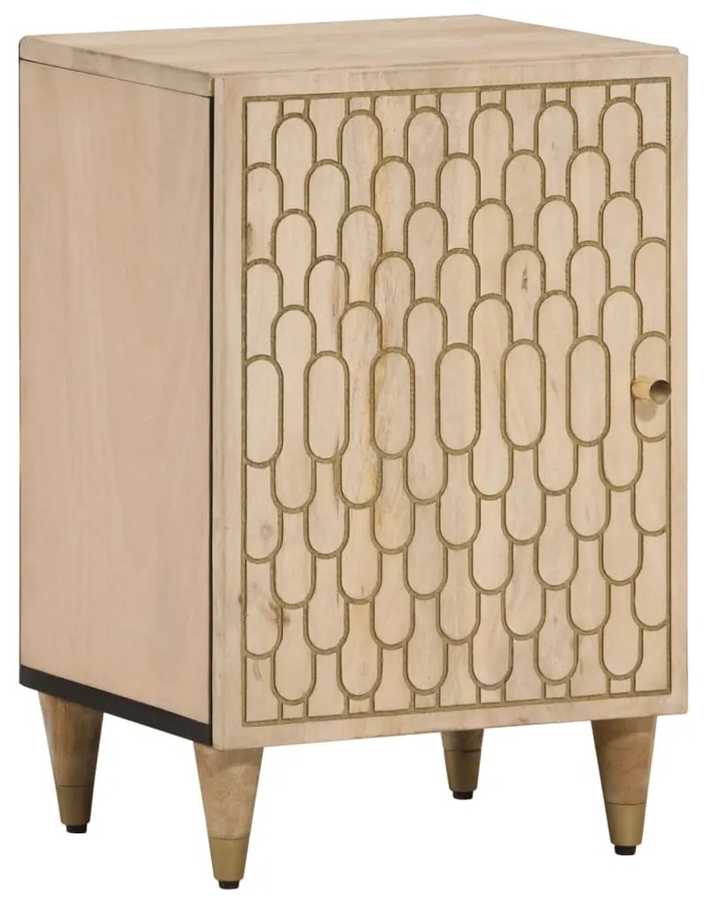 vidaXL Armário de casa de banho 38x33x58 cm mangueira maciça