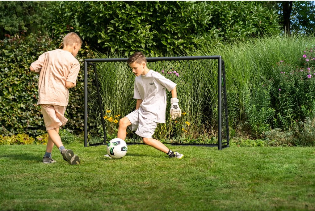 Baliza de futebol em alumínio Scala 180 x 120 cm - preta