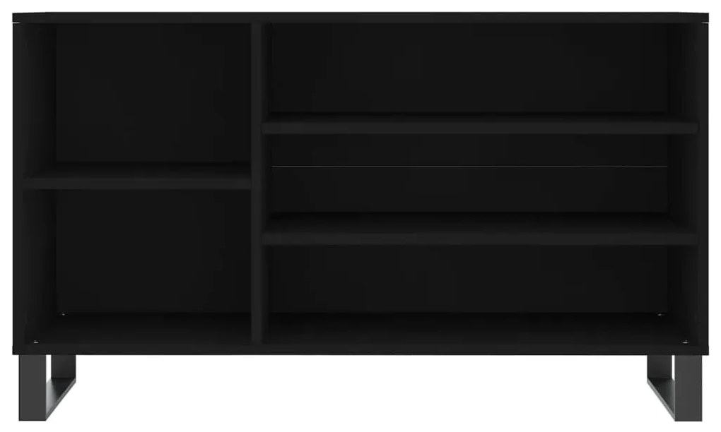 Sapateira 102x36x60 cm derivados de madeira preto