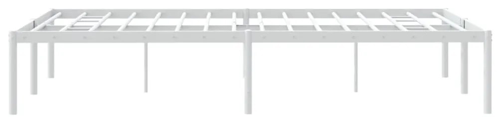 Estrutura de cama de metal 120x190 cm branco