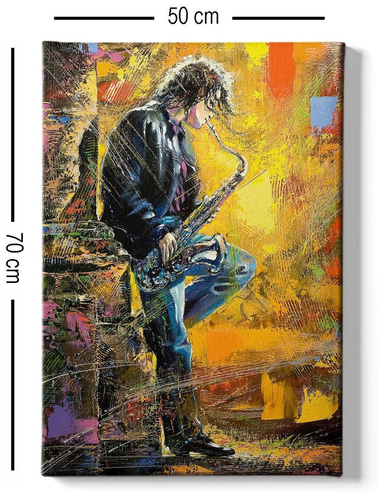 Tela Decorativa Modelo 16420318 – Multicolor – 50 x 70 cm