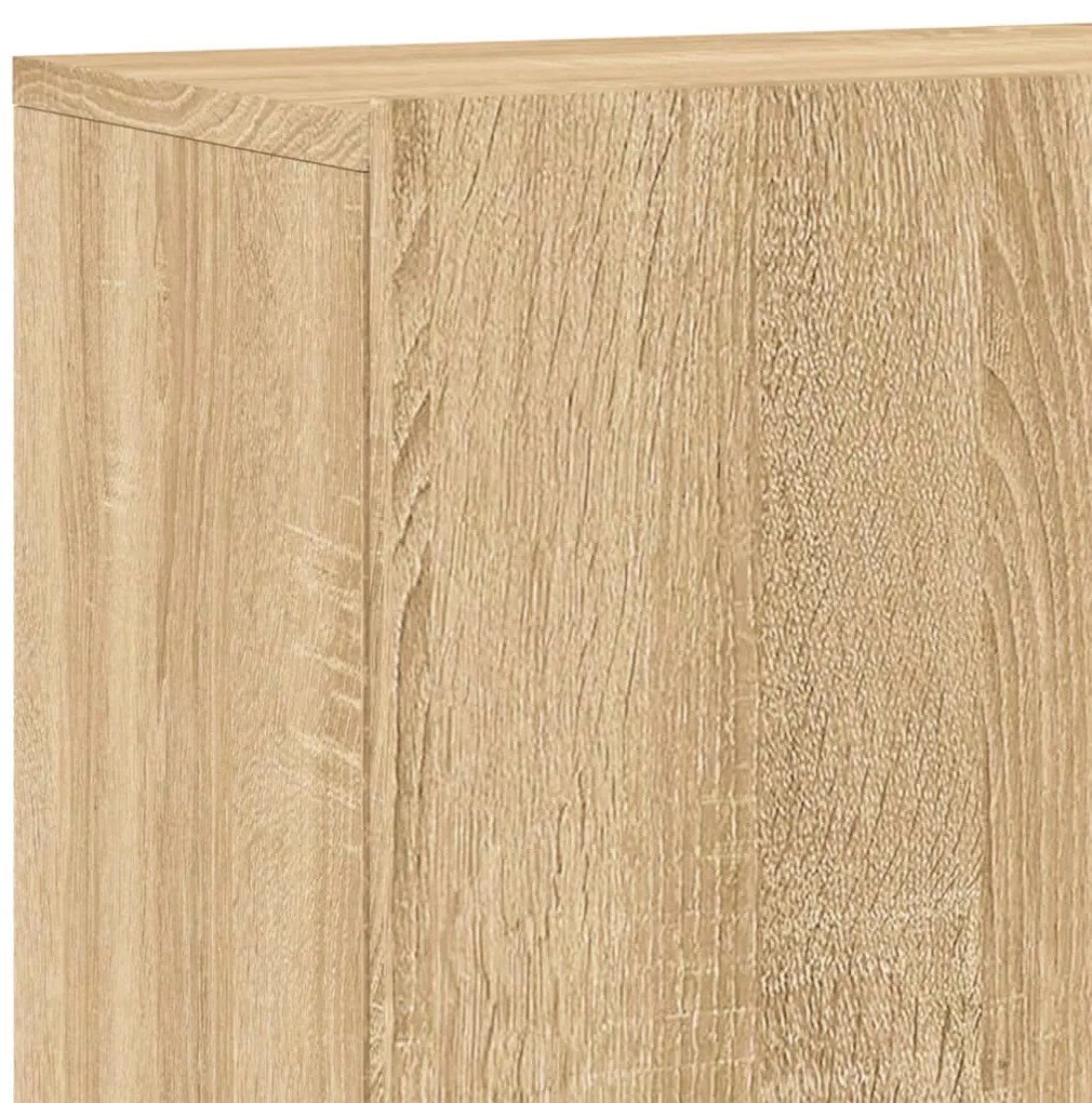 Móvel de parede para TV 100x30x41 cm carvalho sonoma