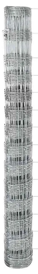 22 pcs Postes de Cerca U-Channel 140 cm Aço Galvanizado