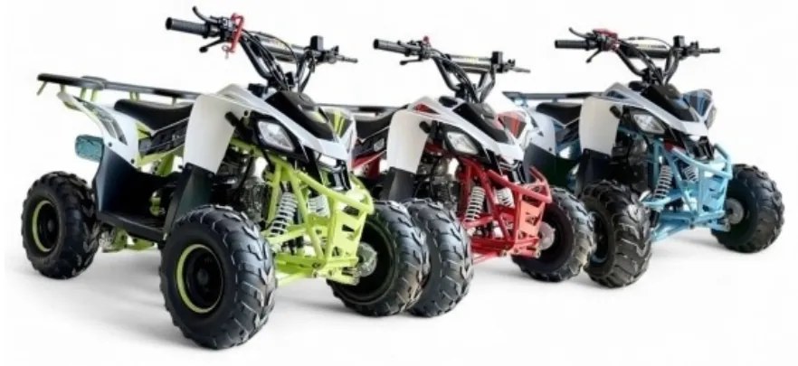 MINI MOTO 4 INFANTIL GASOLINA 125cc 6'' PREDATOR VERMELHA