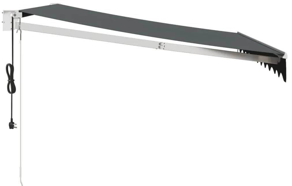 Toldo retrátil automático 3x2,5 m antracite