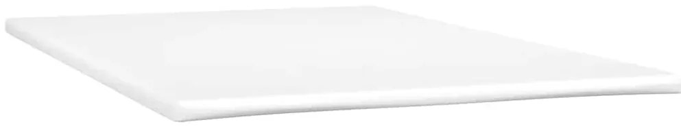 Cama boxspring com colchão 120x210 cm veludo verde-escuro
