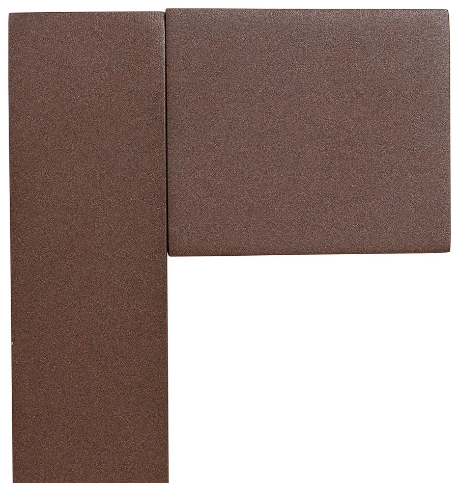 Candeeiro de pé industrial para exteriores castanho ferrugem 30 cm IP44 - Baleno Industrial,Moderno