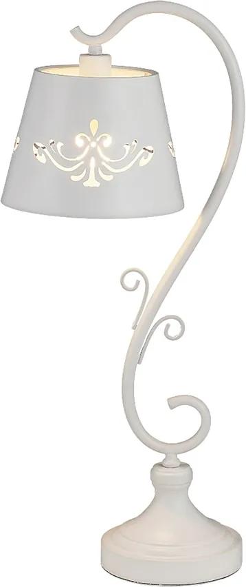 Rabalux 2233 - Lâmpada de mesa ANNA 1xE14/40W/230V branco