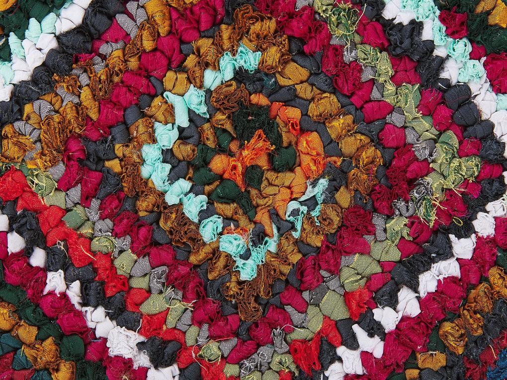Tapete de algodão multicolor 80 x 150 cm KAISERI Beliani
