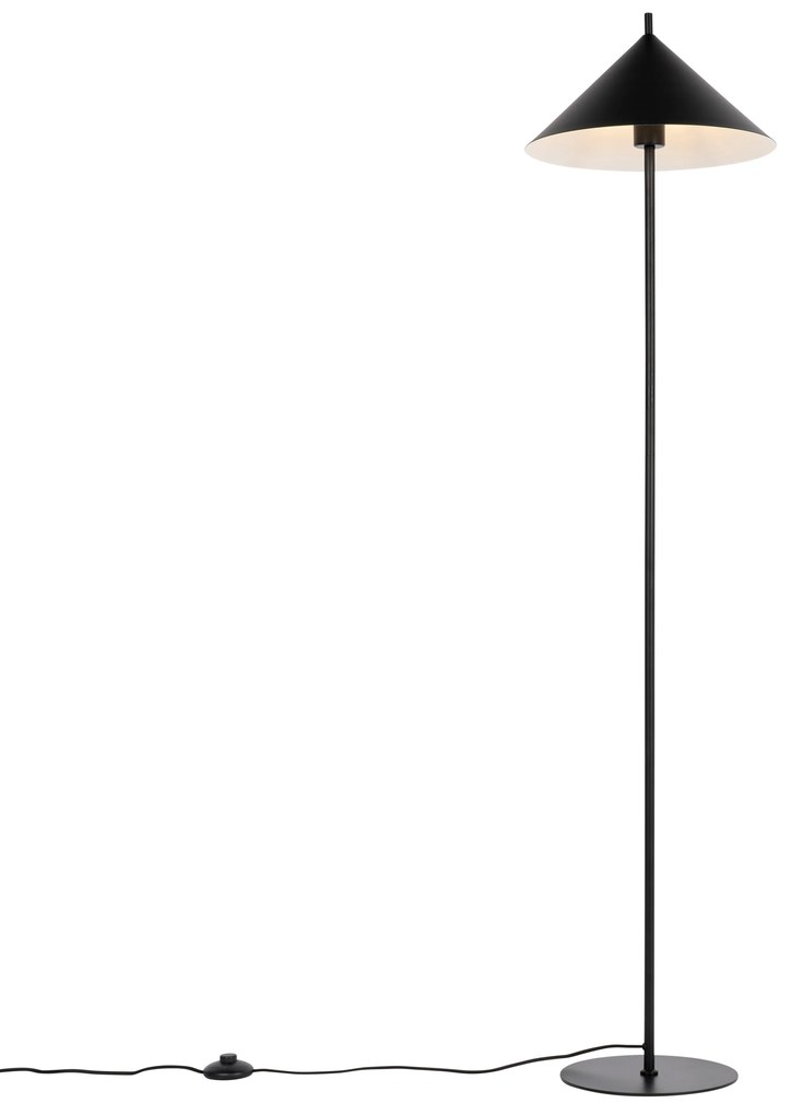 Candeeiro de pé design preto - Triangolo