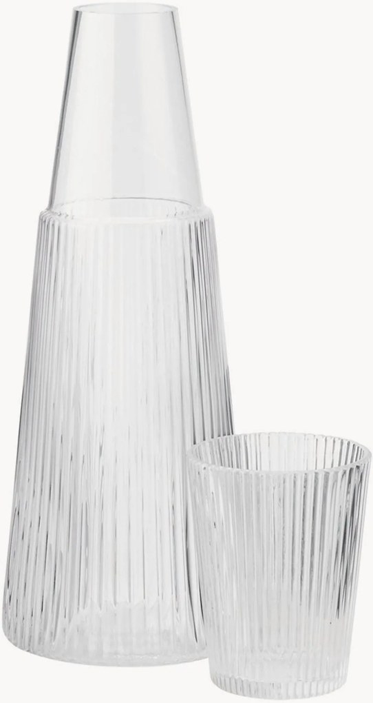 Decantador de água com copo Pilastro, conjunto de 2