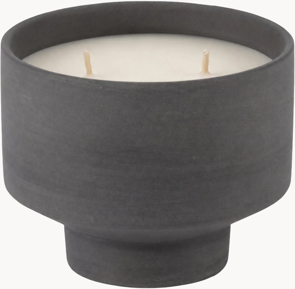 Vela perfumada artesanal com dois pavios Ravello No. 01 (almíscar e'sândalo)