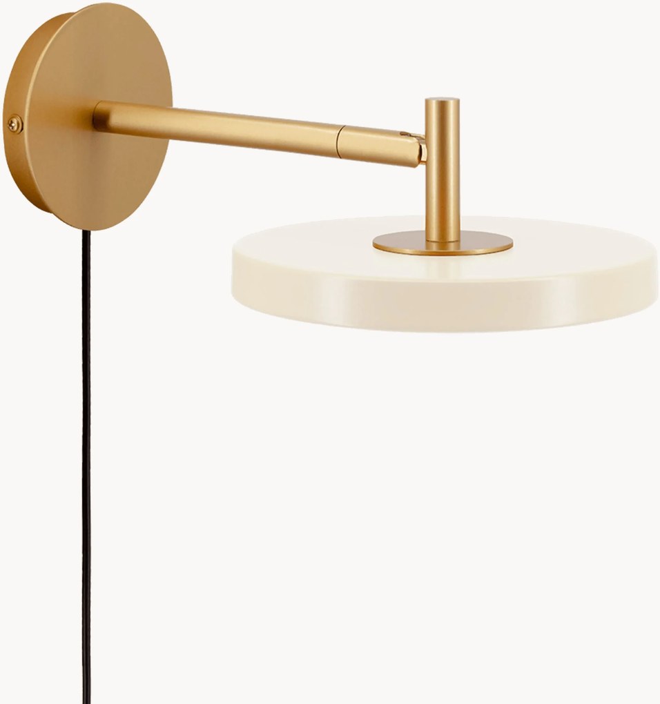 Candeeiro de parede LED pequeno regulável plug-in Asteria