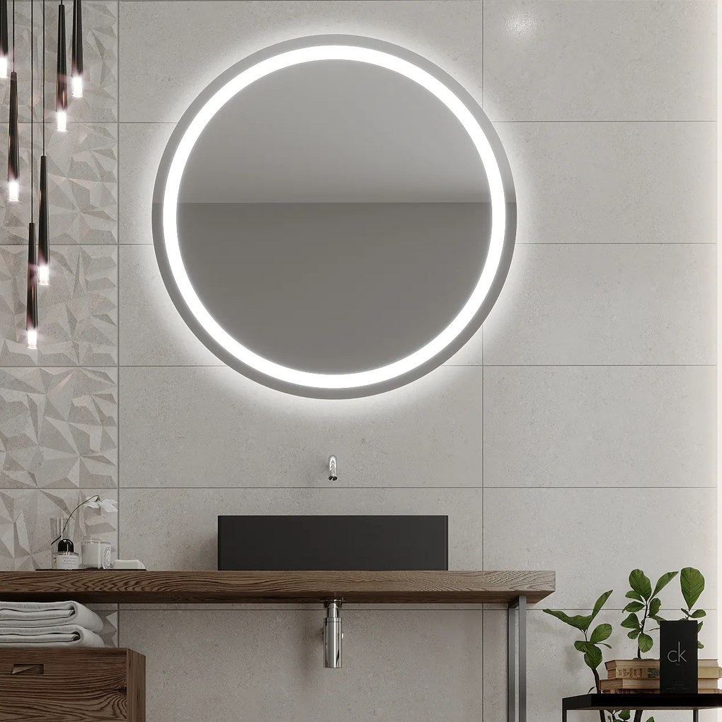 Espelho Redondo LED C4 40x40
