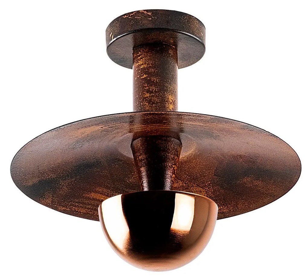 Chandelier Kurt – Cobre – Diâmetro 28 cm Altura 26 cm