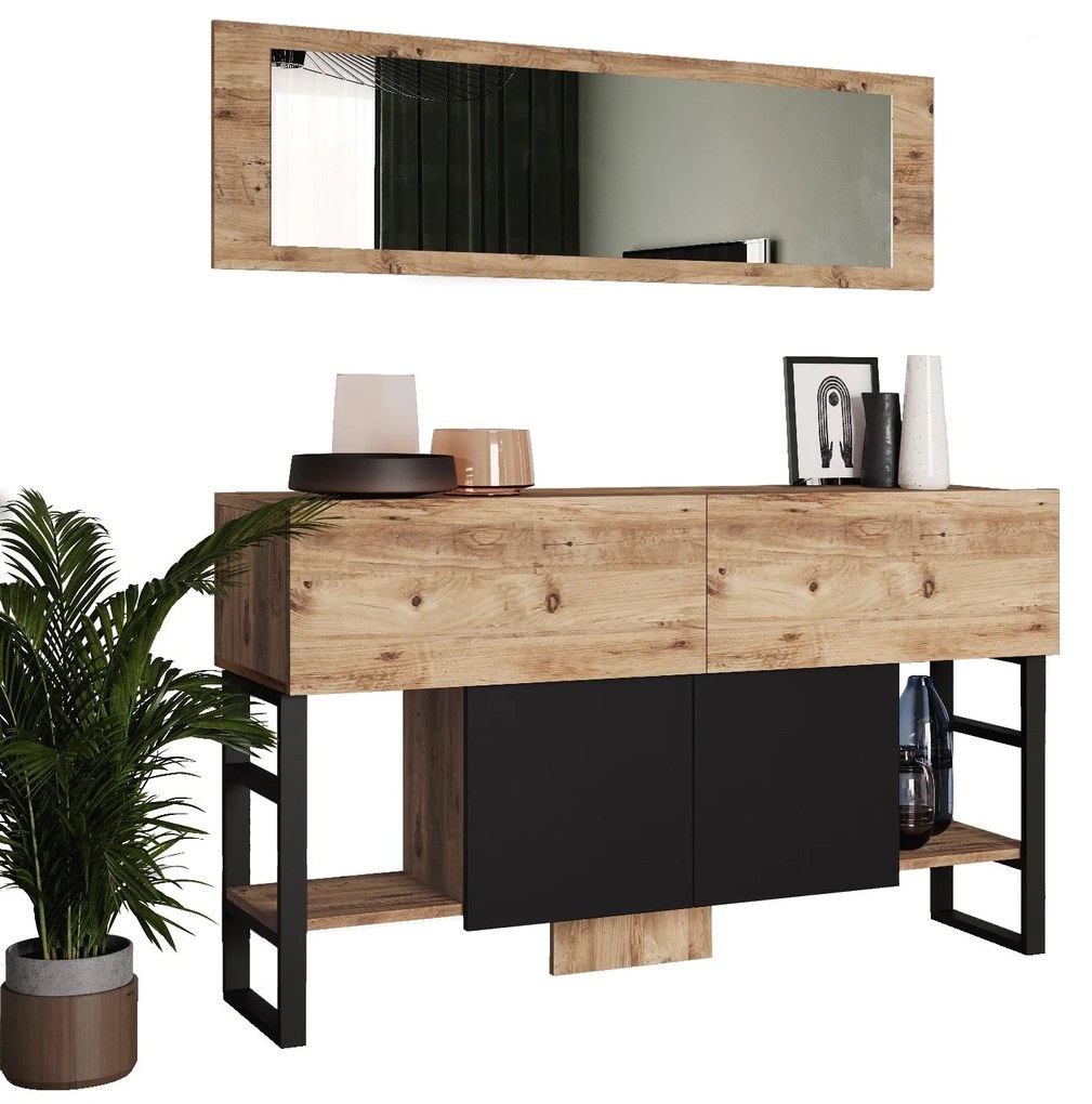 Console ML26 – Atlantic Pine – 139 cm x 83,6 cm x 43,3 cm