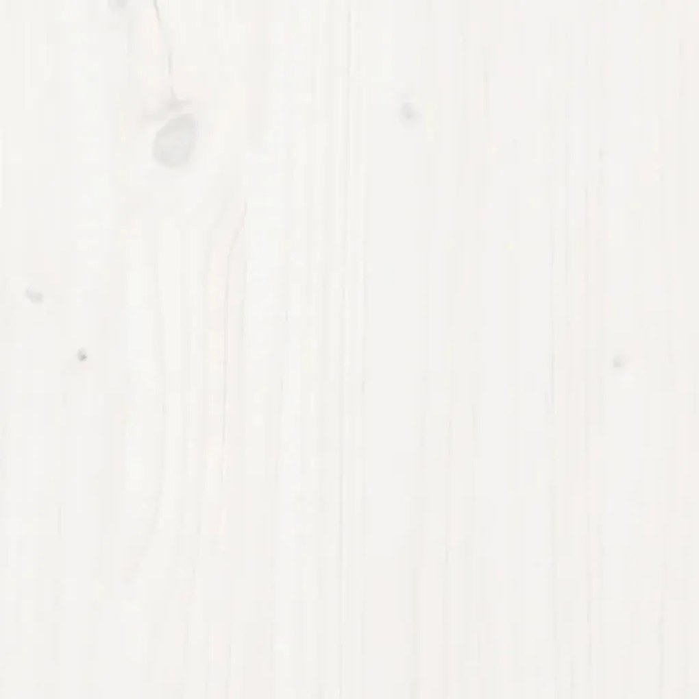 Sapateira 110x38x45,5 cm pinho maciço branco