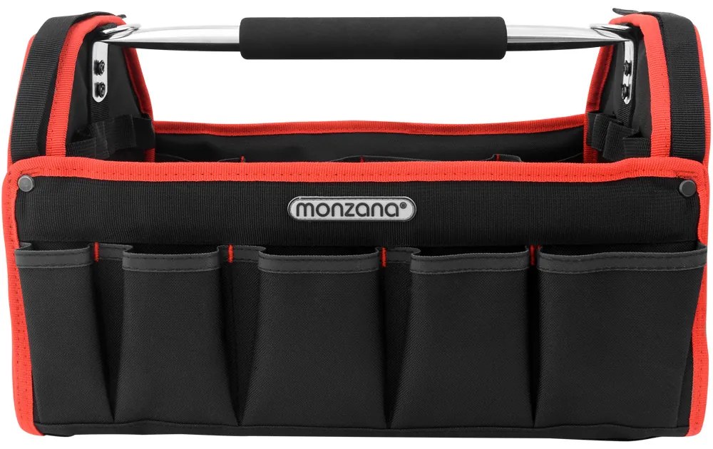 Bolsa para ferramentas (NÃO INCLUÍDAS) 42 x 22 x 24 cm Vermelho + Preto