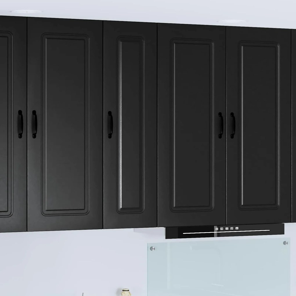 vidaXL Armário de Cozinha Preto 30 x 31 x 100 cm Madeira processada