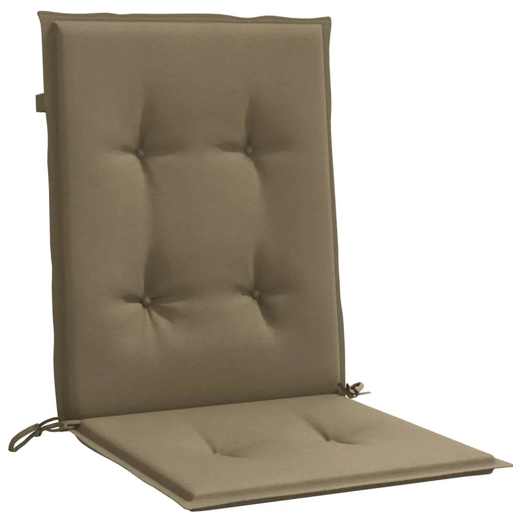 Almofadões lombares p/cadeiras 6pcs 100x50x4 cm mesclado tecido
