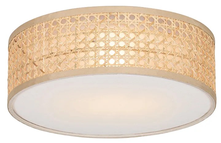 Candeeiro de teto oriental em vime 30 cm - Tromma Oriental
