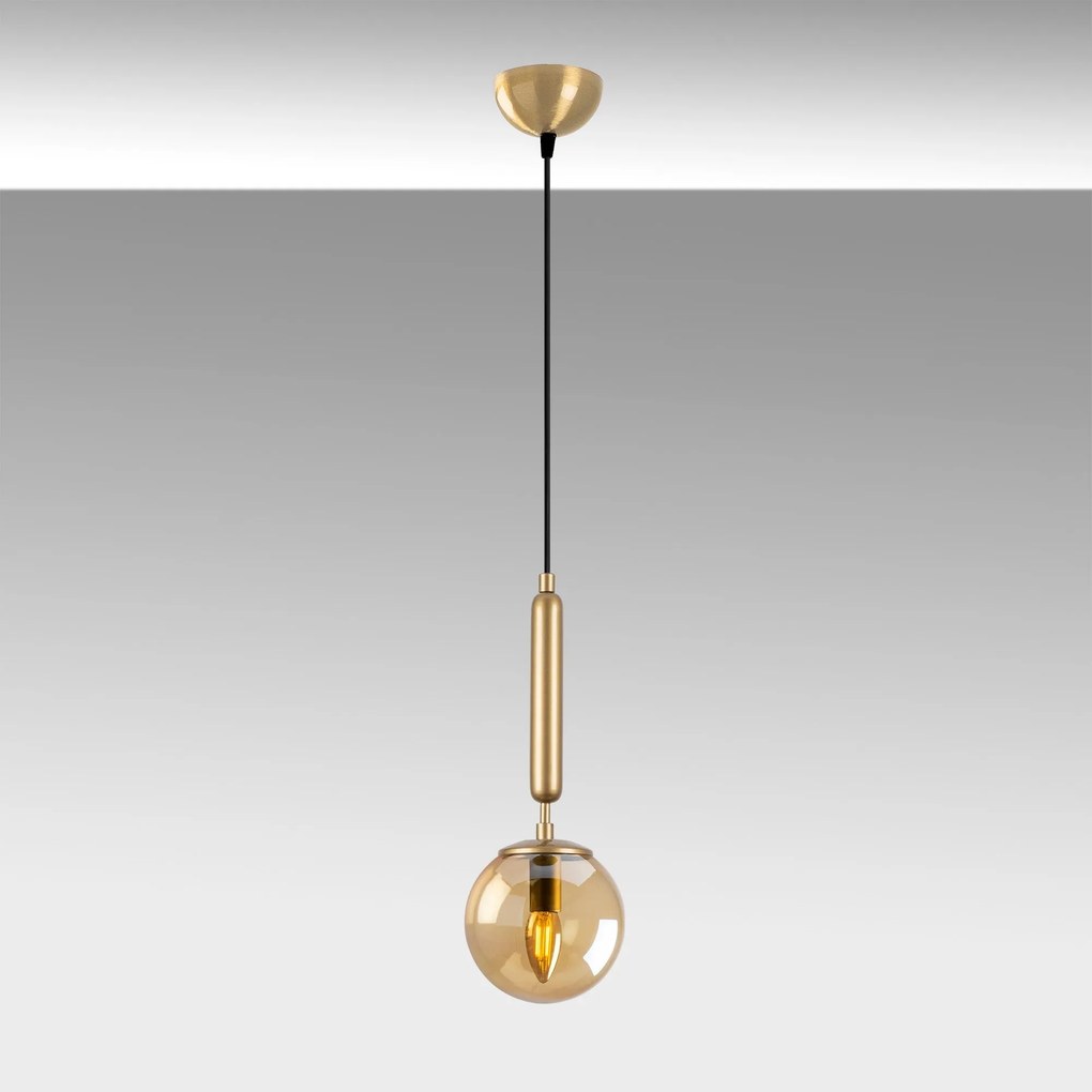 Chandelier King – Dourado – 15 x 15 x 49 cm