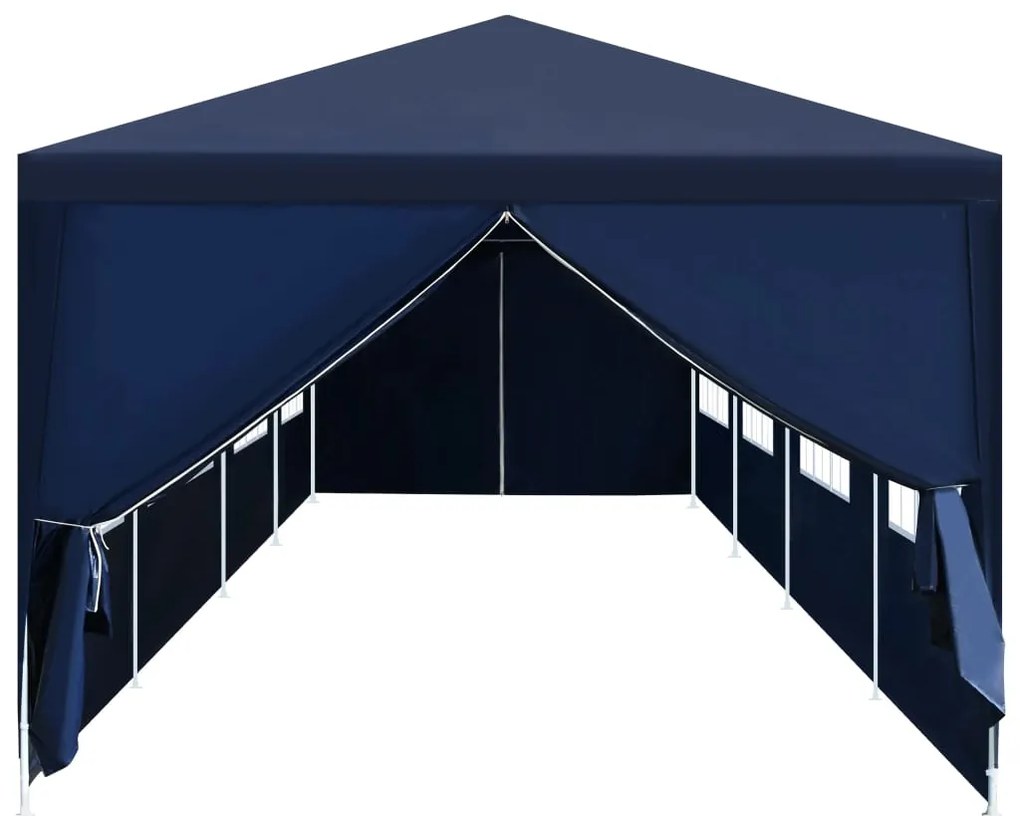 Tenda de jardim 3x12 m azul