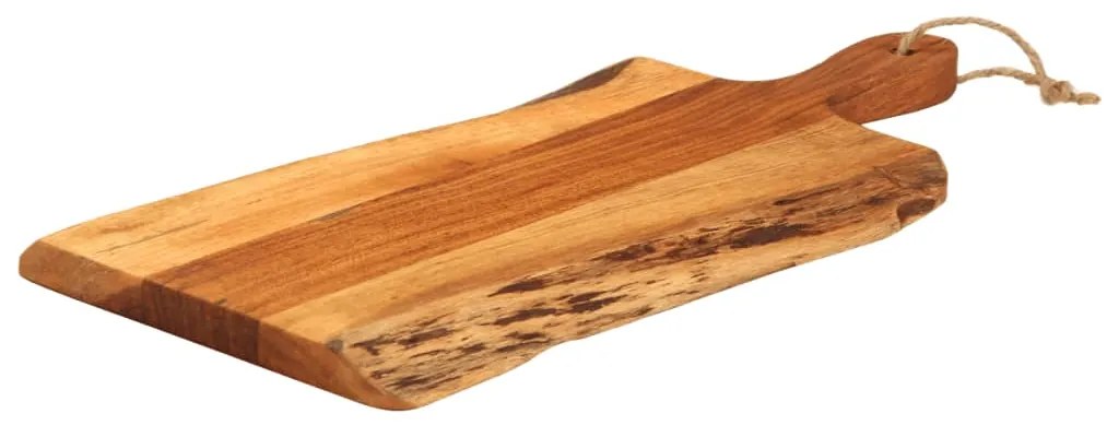vidaXL Tábua de cortar 45x20x2 cm madeira de acácia maciça