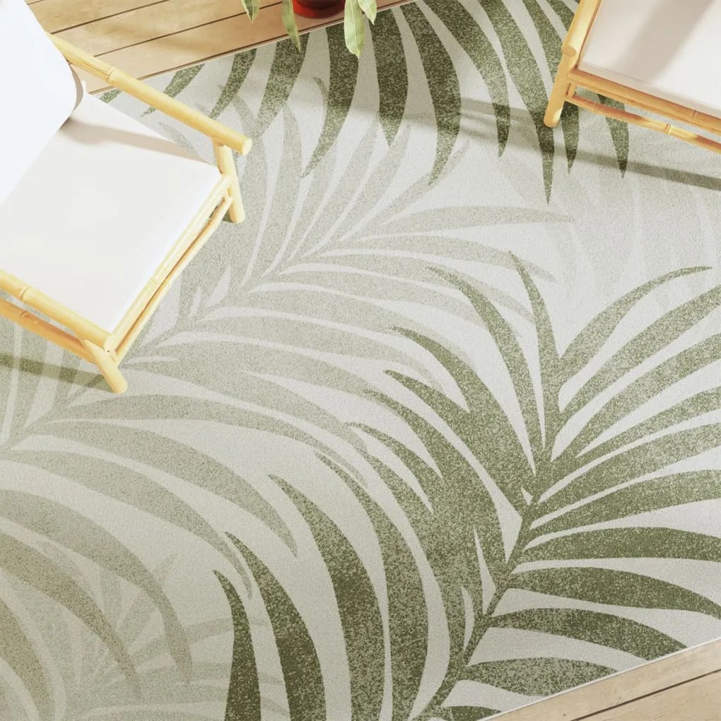 vidaXL Tapete pelo curto antiderrapante int./ext. 190x300 cm multicor