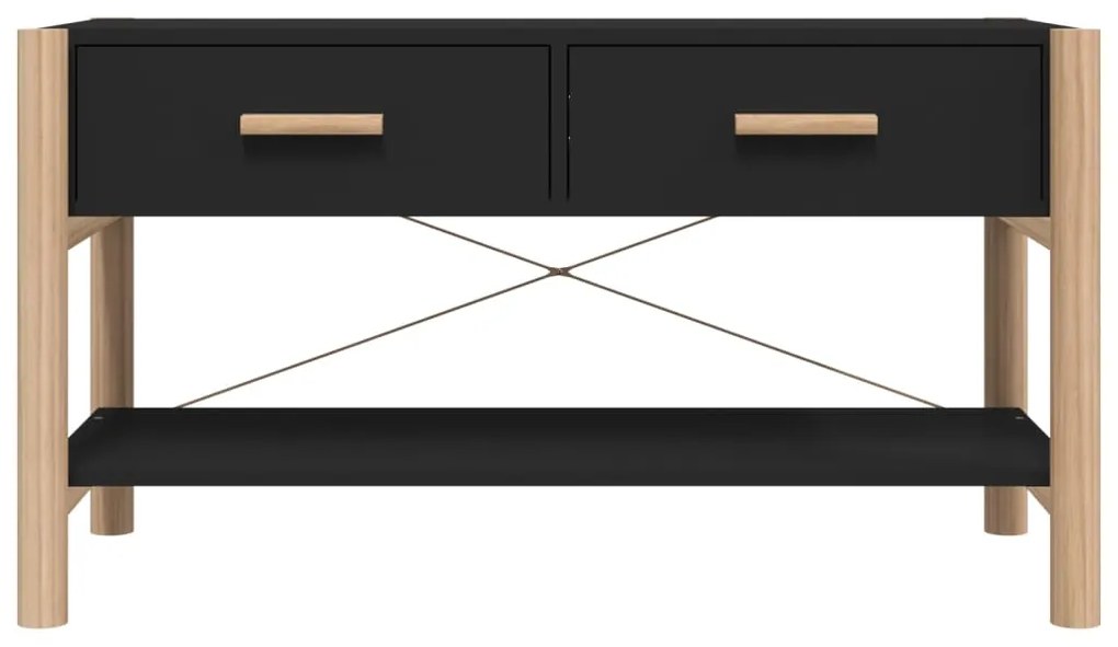 Móvel para TV 82x38x45 cm derivados de madeira preto