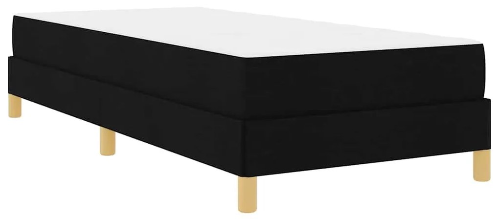 Cama Box Preto, Marrom 90 x 190 cm