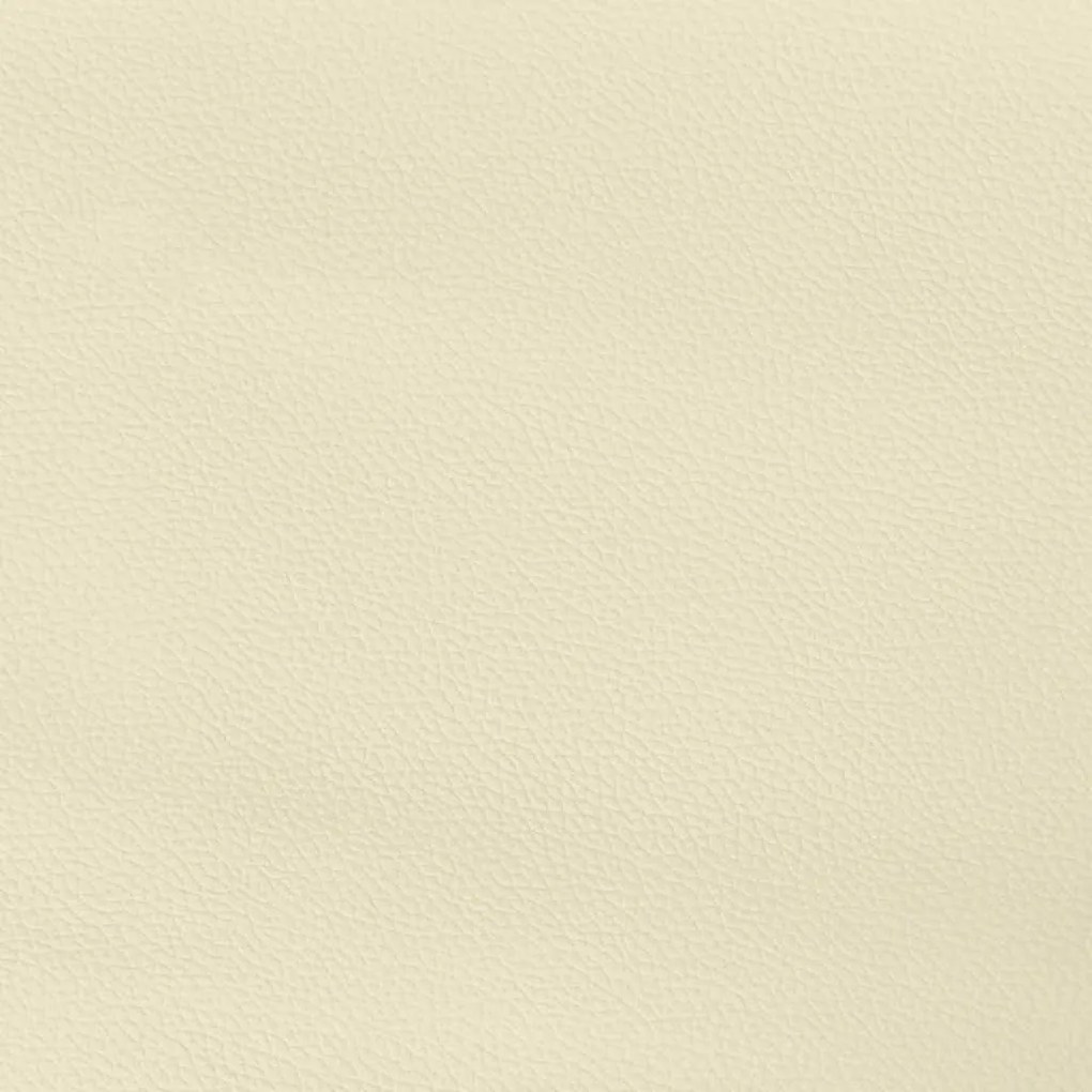 Estrutura cama c/ cabeceira sem colchão 90x200 cm creme