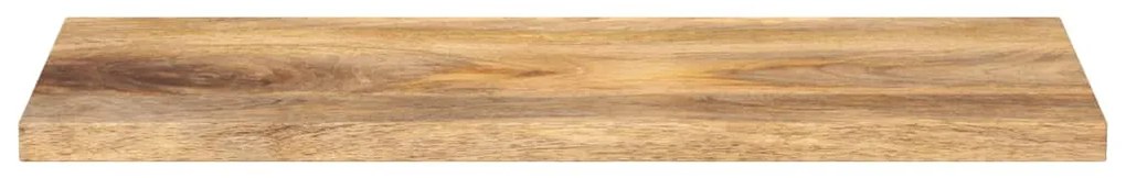 Tampo de mesa retangular 70x20x3,8 cm mangueira maciça