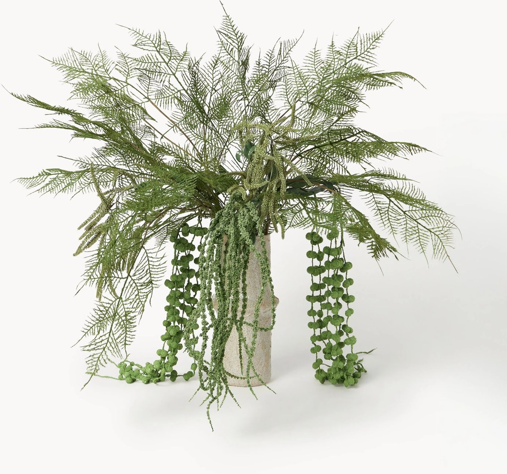 Ramo de flores artificiais Green Lush