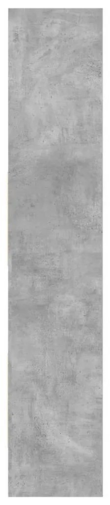 Estante 60x35x180 cm contraplacado cinzento cimento