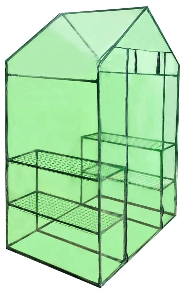 Estufa com acesso Greenhouse com 4 Prateleiras